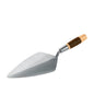 Bon 72-545 Brick Trowel Keystone Forged 10-1/2-inch Narrow London Leather Handle - size: 10-1/2-inch, style: Leather Handle