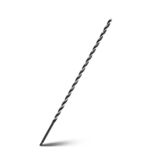1/4" x 17" Auger Drill Bit for Wood,Hex Shank Tri Flute Drill Bit - size: 1/4"x17"