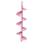 Power Planter DIY Guru Garden Drill Auger Bit (3"x12") — Designed for Planting, Digging Holes, Paint Mixing, Cement Mixing and Other Home Projects — Made of Steel with a 3/8" Non-Slip Hex Drive (Pink) - color: Pink