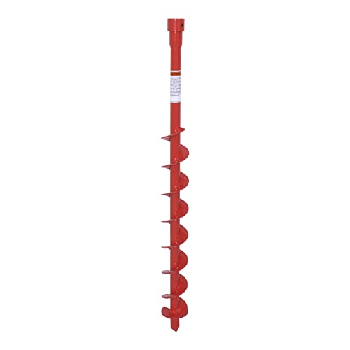THUNDERBAY 3 Inch Diameter 36 Inch Long Earth Auger Bit with Fishtail Point, for Decks, Mailboxes, Fences, Tree Planting - size: 3" Earth Auger Bit