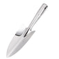 Stainless Steel Hand Trowel, Rustproof Heavy Duty Measuring Garden Shovel - color: Narrow Graduated Spatula