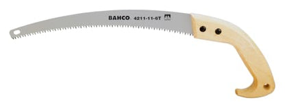 Bahco BAH4212146T Fileable Pruning Saw, 14" Length Curved Blade, 7 TPI