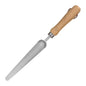 Stainless Steel Handheld Garden Trowel Seed Planting Shovel Long Narrow Gardening Trowel Small Weeding Digging Shovel with Graduation and Wood Handle for Repotting