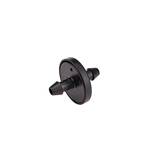 Raindrip R117CT, 1 GPH Inline Dripper for Drip Irrigation Systems, 10-Pack, Drip Irrigation Emitters for Drip Irrigation Gardening Systems, Fits 1/4-Inch Suppy Tubing, Black