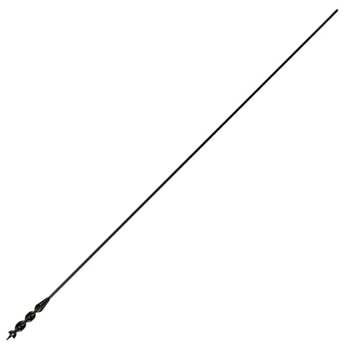 Greycore Tools 9/16 Inch x 54 Inch Flexible Drill Bit for Wire Pulling and Fishing, Auger Head Installer Drill Bit, Fish Bit for Pulling Wires in Walls (9/16" x 54" Installer) - size: 9/16" x 54", style: 54" Length