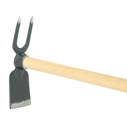 Adler 1919 Germany The Lily Square Garden Hoe & Cultivator Tool 41" (AG4) - style: Lily Square Hoe & Cultivator 41" Med