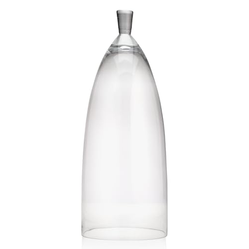 Z Gallerie Jules Cloche Hand-Blown Glass Display Dome, Clear,Large - size: 8" DIAMETER 21" TALL