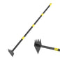 Heavy Duty Garden Hoe, 60" Adjustable Length Long Handle Hoe Garden Tool Weeding Tool for Grass Removal, Lawn Care, Soil Loosening & Cultivating