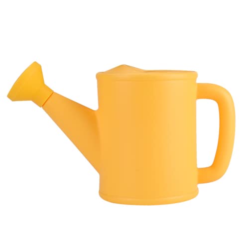 Small Watering Can for Kids, 700ml/23.7 Oz Plastic Watering Can for Indoor Plants Garden Flower (Yellow) - color: Yellow