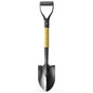 HIGHLIGHT Small Kids Shovel for Digging, 28Inch Wooden D Grip Round