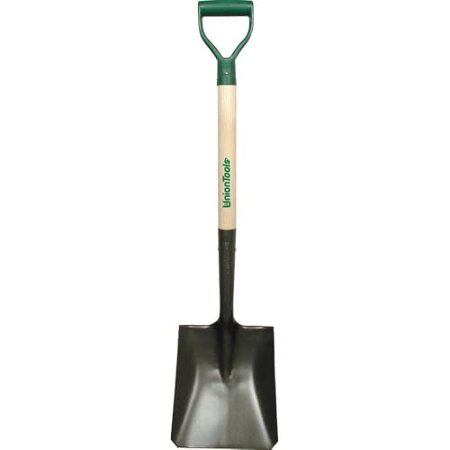 Union Tools 998241 Square Point Shovel with Hardwood Handle and D-Grip, 39-Inch - style: Square Point D-Grip Shovel