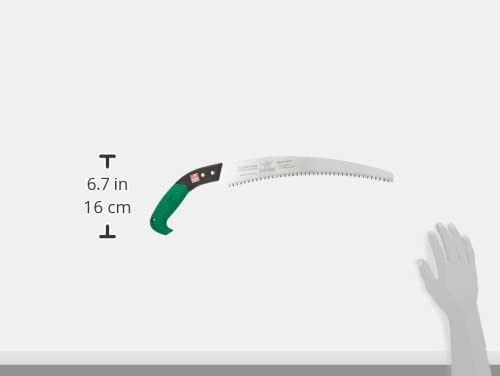 Kanzawa Samurai Ichigeki Pruning Saw 330mm C-330-LH with plastic grip (with sheath) (Japan Import)