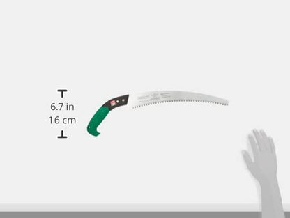 Kanzawa Samurai Ichigeki Pruning Saw 330mm C-330-LH with plastic grip (with sheath) (Japan Import)