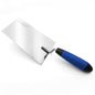 7" Margin Trowel Premium | Made of Stainless Steel | Flat Masonry Hand Trowel Tool with Soft Grip Handle | The Best Bucket Trowel Concrete Tool.