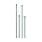 Backyard Expressions Adjustable Plant Stakes, 16 Pack with Clips and Ties