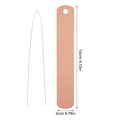 GALPADA 30Pcs Pack Copper Gardening Labels Plant Markers