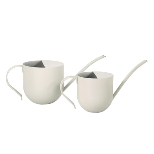 White Watering Can 50oz Stainless Steel for Indoor Plants - color: White 50oz