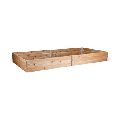 Infinite Cedar Select Cedar Raised Garden Bed (4' x 8' x 10.5" H) - size: 4' x 8' x 10.5" H
