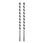 2 Pack 1/2 x 9 Auger Drill Bit for Wood,13x230mm Hex Shank Auger Bit - size: 1/2 in x 9 in