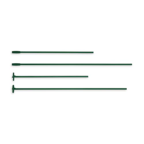 Backyard Expressions Adjustable Plant Stakes, 16 Pack with Clips and Ties