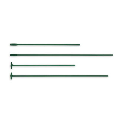 Backyard Expressions Adjustable Plant Stakes, 16 Pack with Clips and Ties