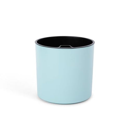 rePotme 8 inch Self Watering Plant Pot for Indoor Plants, African Violets, Succulents, The Aqua Core Collection (Ocean Blue)