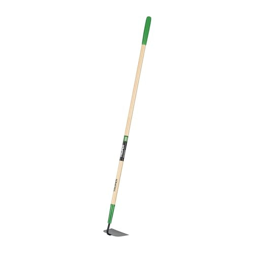 Truper TruTough Meadow Hoe, 6-Inch Steel Head, 54 in Wood Handle with 6-Inch Grip, Heavy-Duty Garden Hoe for Weeding & Soil Cultivation (Model 30006)