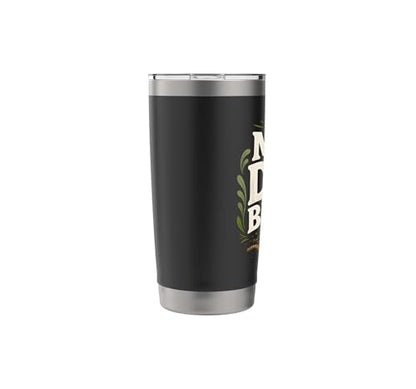 Make Dirt Better Composting Soil Builder Compost Stainless Steel Insulated Tumbler - color: Black