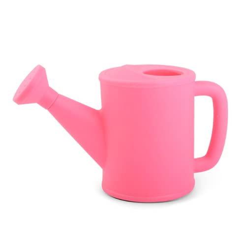 Kids Watering Can 700ml Detachable Nozzle for Indoor Plants (Pink) - color: Pink