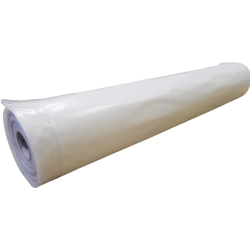 Farm Plastic Supply - Clear Greenhouse Plastic Sheeting - 6 mil - (20' x 60') - 4 Year UV Resistant Polyethylene Greenhouse Film, Hoop House Green House Cover for Gardening, Farming, Agriculture - size: 20'W x 60'L