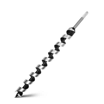 1-1/4 x 23.6 Auger Drill Bit for Wood,32x600mm Hex Shank Auger Bit - size: 1-1/4 in x 23.6 in