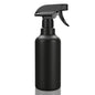 16.9oz/500ml Plastic Spray Bottles 1 Pack, Adjustable Mist/Stream - color: 16.9oz-Black