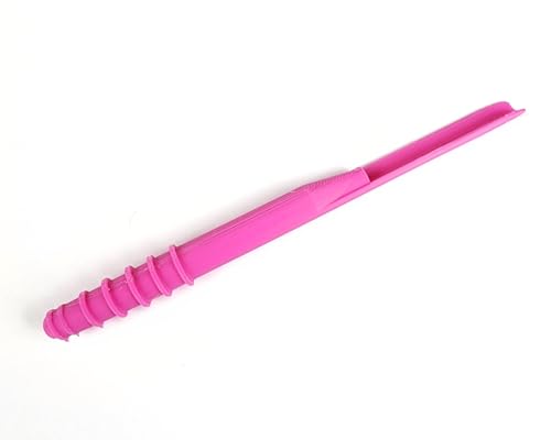 Imperfect Little Dibby Garden Tool - Dibber, Dibbler, Seed Sowing Tool, Transplant Seedlings, Graduated Depth Markings Pink - color: Pink