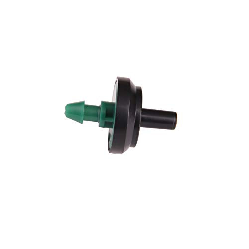 Raindrip PC8010B 2 GPH Pressure Compensating Drippers, Drip Irrigation Emitters for Drip Irrigation Gardening System, Maintains Constant Water Flow, 10-Pack, Green - size: 10 Pack