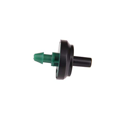 Raindrip PC8010B 2 GPH Pressure Compensating Drippers, Drip Irrigation Emitters for Drip Irrigation Gardening System, Maintains Constant Water Flow, 10-Pack, Green - size: 10 Pack