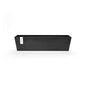 Ecopots Bruges Rectangular Flower Planter, Dark Grey, 31.5" - color: Dark Grey, size: 31.5"