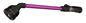 Dramm RainSelect Rain Wand – 16 Inch Aluminum Watering Wand with 9-Pattern Adjustable Spray Head & One Touch Thumb Control Valve – Garden Hose Wand for Containers, Raised Beds – Berry - color: Berry, size: 16"