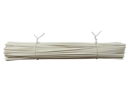 400 Pcs White,5" Plastic Twist Ties, Garden Plant Twist Tie Cable Tie, Plastic Cable Ties for Bread Candy Bags, Gift Bags (White,5") - color: White,5"