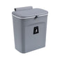 TOPROAD Kitchen Hanging Trash Can, 2.4 Gallon Wall Mount Bin with Lid
