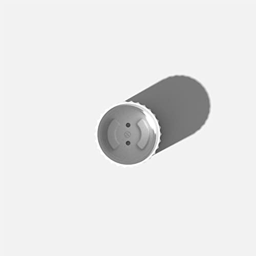 Veradek Demi Series Demi 6" Planter w/Tray, White - color: White, size: 6 inch