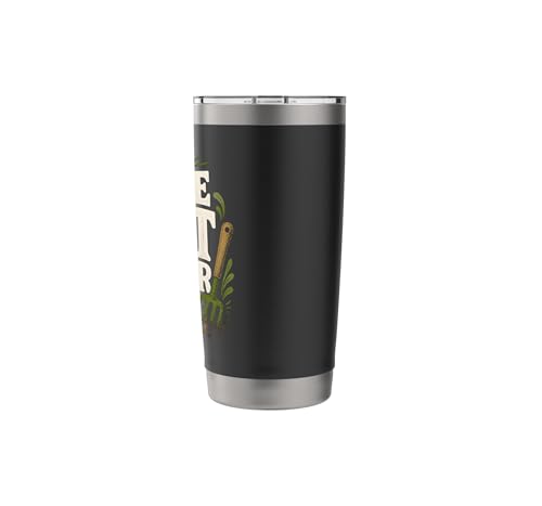 Make Dirt Better Composting Soil Builder Compost Stainless Steel Insulated Tumbler - color: Black
