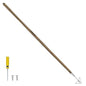 Haliaeetus Triangle Hoe, 60'' Scuffle Hoe Keeping Your Back from Tiring Out - size: 60'' Triangle Head Hoe