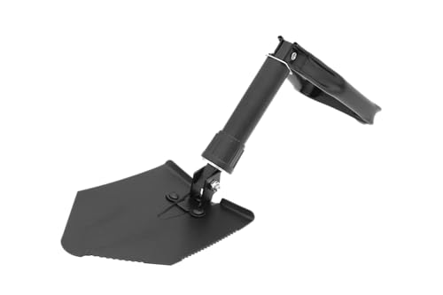 Coghlan's Folding Shovel – Lightweight Collapsible Entrenching Tool for Camping, Hiking, Survival, and Emergency Use – Durable Compact Design for Outdoor Adventures - size: One Size