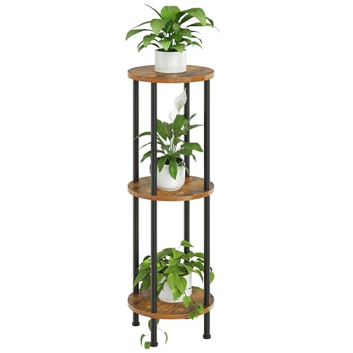HOOBRO Plant Stand Indoor, 3 Tier 35.2" Tall Small Plant Shelf