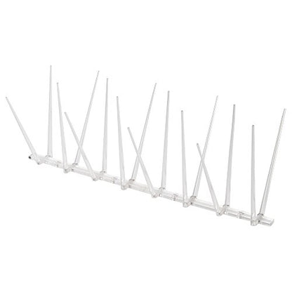 Bird B Gone EnviroSpike Plastic Bird Spikes, 24ft, Clear - size: 24 Feet Long