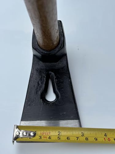 Garden Hoe, Short Handled Hoe, Heavy Small Hoe, Sharp, Used for Cultivation, Excavation, loosening Soil, Digging Trenches, Small Garden Hoe. (Heavy Duty Small Hoe) - color: Heavy duty small hoe