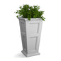 Mayne Fairfield 34in Self-Watering Tall Square Planter, White - color: White, size: 34in
