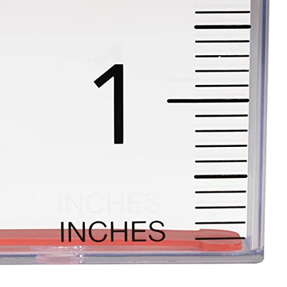 AcuRite (00858W) Waterfall Rain Gauge with 5" Rainfall Capacity, Clear - color: Waterfall