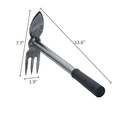 DeWit Comby 3-Tine Cultivator/Heart Shaped Hoe - style: 3-Tine Heart