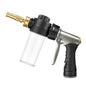 Garden Hose Nozzle with Soap Dispenser, Adjustable Metal Foam Gun - style: Foam Gun A